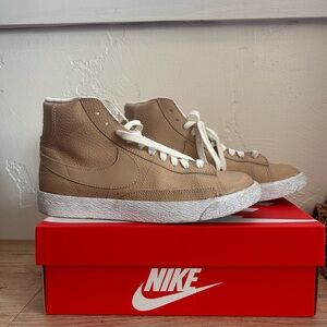 Nike Brown High-Top Sneakers